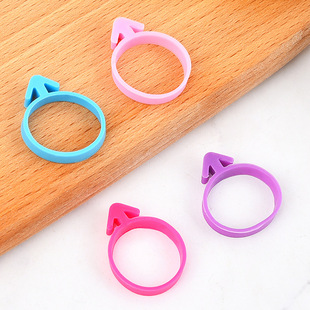 Cream pastry bag silicone round buckle cake decoration reusable silicone ribbon baking gadget