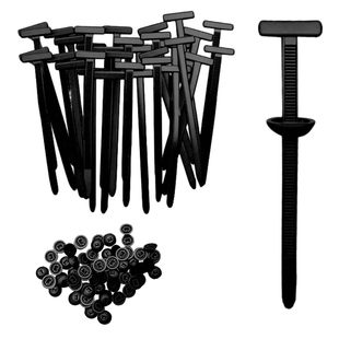 Improved Version of Cross-Border Special Cable Tie Snap-On Through-Nail Can Replace Screws for Car Trunk Fender Wing