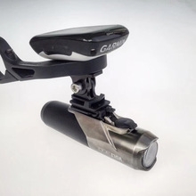 兼容 佳明/百锐腾码表支架转猫眼车灯座自行车CATEYE车灯前车灯架