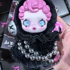 可爱潮玩礼物黑色潮流盲盒sp泰国限定款柔与韧糖胶毛绒公仔玩具