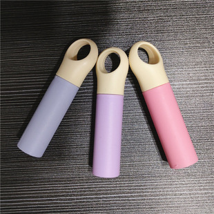 Manufacturers produce 22mm caliber handle two-color sliding handle pole accessories broom mop handle tail plastic