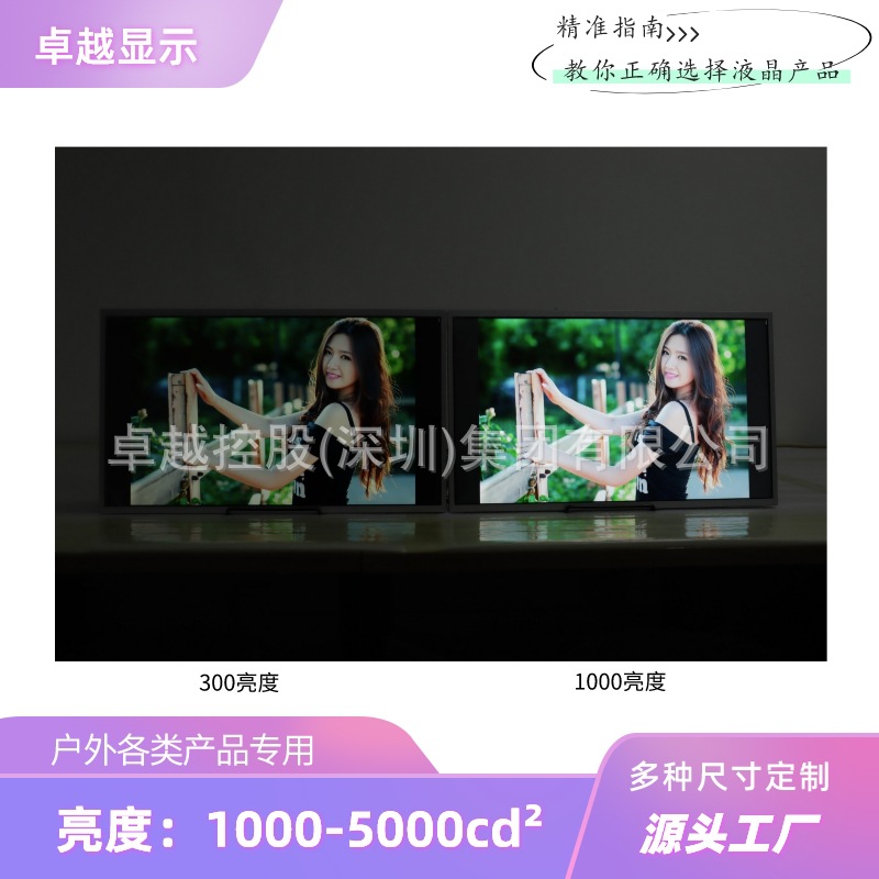 32寸户外高亮工业宽温液晶模组屏/3000亮度/LCD高亮模块/充电桩屏