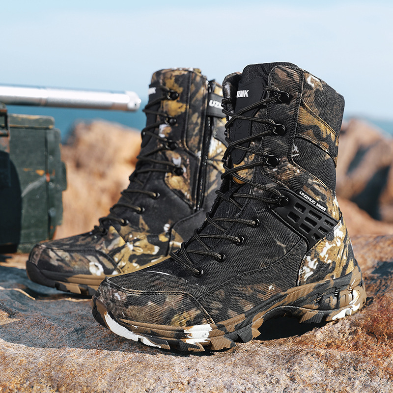 Cross-Border Large Size 47 Desert Boots Combat Boots Tactical Green Camouflage Jungle Boots Outdoor Off-Road High-Top Men's Shoes Men's Boots Cross-Border Large Size 47 Desert Boots Combat Boots Tactical Green Camouflage Jungle Boots Outdoor Off-Road High-Top Men's Shoes Men's Boots