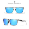 Square street trend sunglasses suitable for men and women, European style