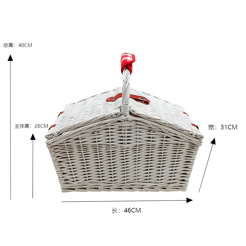 Cestas de mano de sauce sala de estar cestas de frutas cestas de picnic cestas de huevos cestas de flores de mano cestas de regalo cestas de recolección