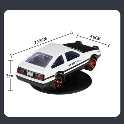 Ae86 Drift Car Center Console Dynamic Ornament Physical Attitude Instrument Novelty Model Drifts When Turning with the Car (Car ornaments) - ae86-alloy-drift-car