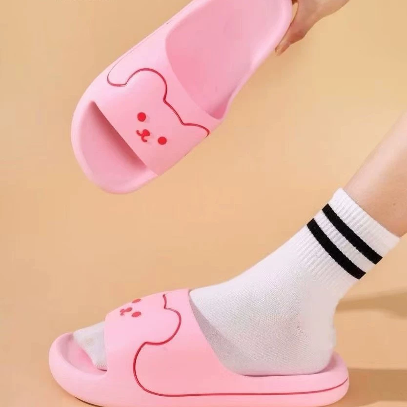 Xi Bu Jia лето новый 8402 женские тапочки для дома ванная комната повседневная противоскользящая коммерческая супер пара буксировка леди оптом