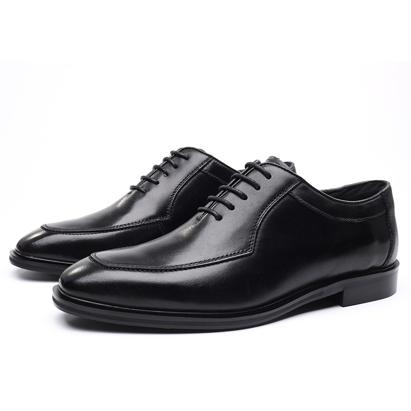Business British all match vintage leather shoes man_voghion.com