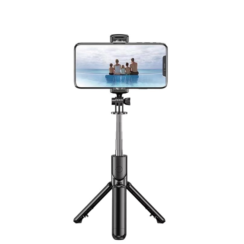 S03 Palo de selfie Bluetooth con control remoto para teléfono móvil, trípode universal multifuncional integrado para transmisión en vivo y soporte para fotografía, modo belleza.
