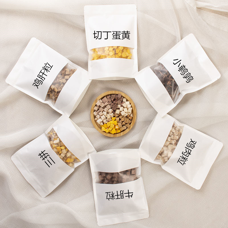 Pet freeze-dried snacks freeze-dried chicken beef cod quail dog cat snacks seamless hair factory hair wholesale Pet freeze-dried snacks freeze-dried chicken beef cod quail dog cat snacks seamless hair factory hair wholesale