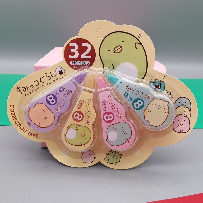 Comercio exterior nuevo Sanrio cinturón de corrección papelería de escuela primaria lindo mini cinturón de corrección de curomi cinturón de corrección de errores