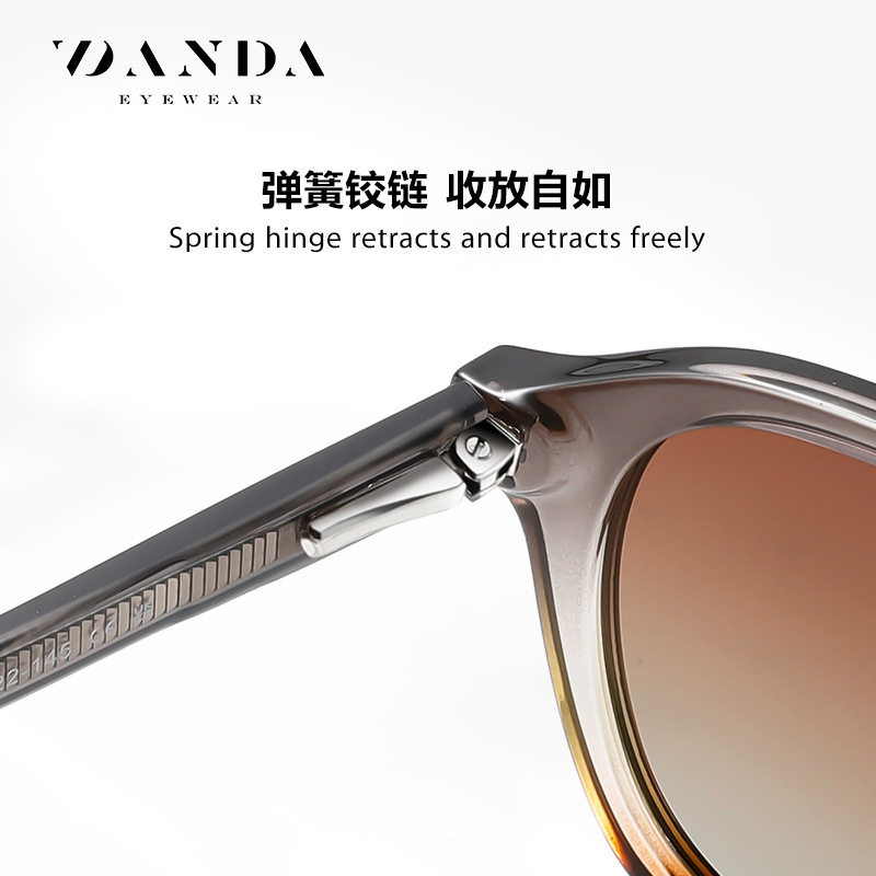 Nuevas gafas de sol polarizadas moda retro hombres y mujeres mismas gafas de sol de placa S31123 gafas de protección solar para exteriores transfronterizas