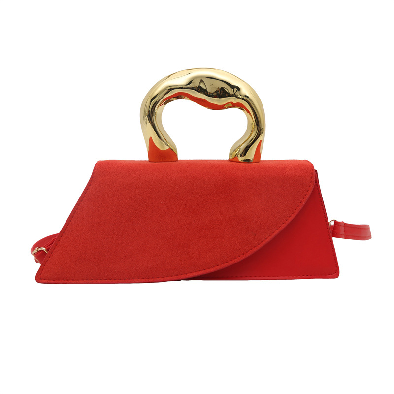 Bolsos pequeños con textura de estilo occidental para mujer 2025 nuevo estilo de este año bolso de mensajero de color sólido tendencia de moda bolso cuadrado pequeño portátil