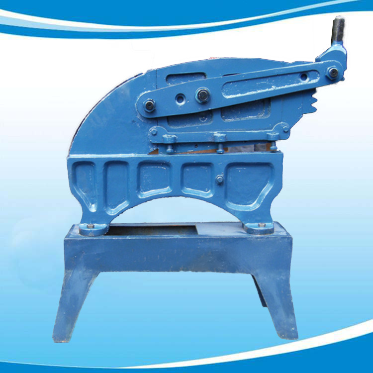 厂家直供 齿轮式手动剪板机 可剪切6mm薄板14mm圆钢手动剪板机