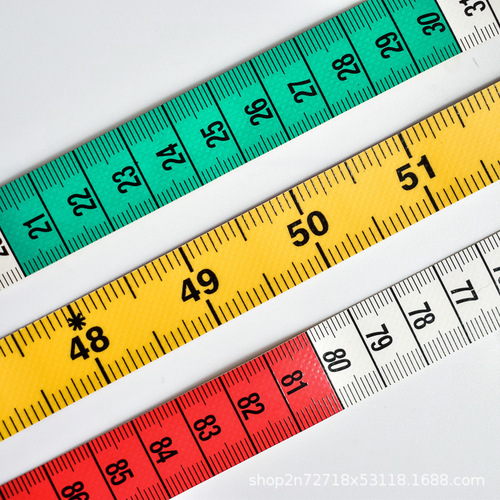Imported material tape measure clothing ruler mini tape measure clothing ruler measuring measurements 1.5 meters clothing telescopic tape measure market size