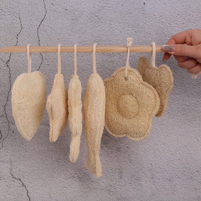 Cross-border loofah cartoon bath towel loofah flesh bath towel kitchen utensils cleaning double-sided thick bath bath