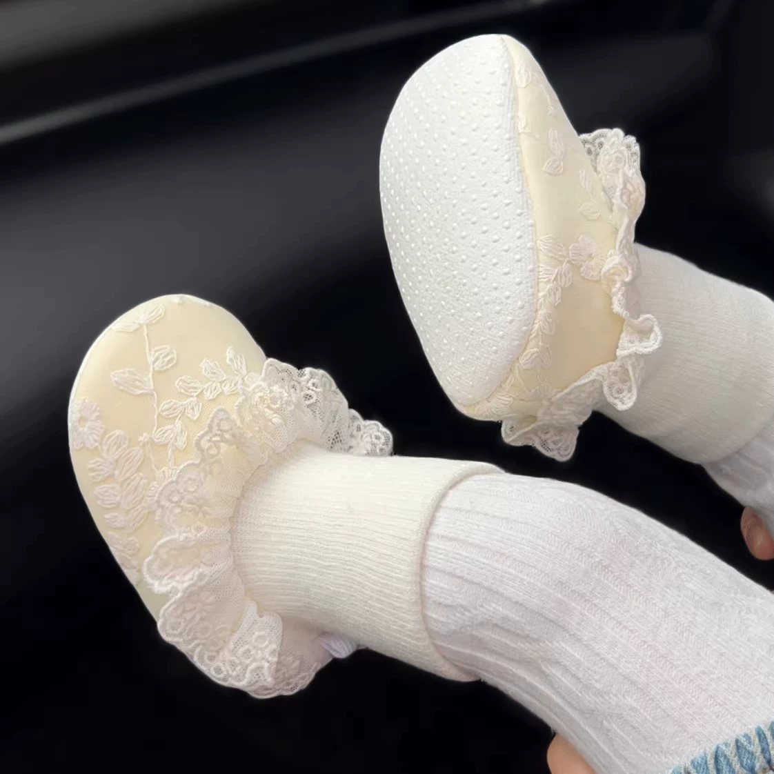 Весенняя и осенняя детская обувь 0-1 год толстая и бархатная