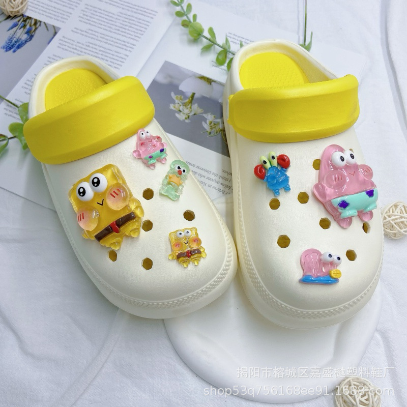 악어 스폰지밥 네모바지 (노란색)