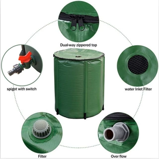 源头工厂批量规格自选加工定做户外淋浴器雨水桶储PVC水桶收集雨