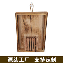 相框壁挂花盆挂件植物木质工艺品跨境现代简约