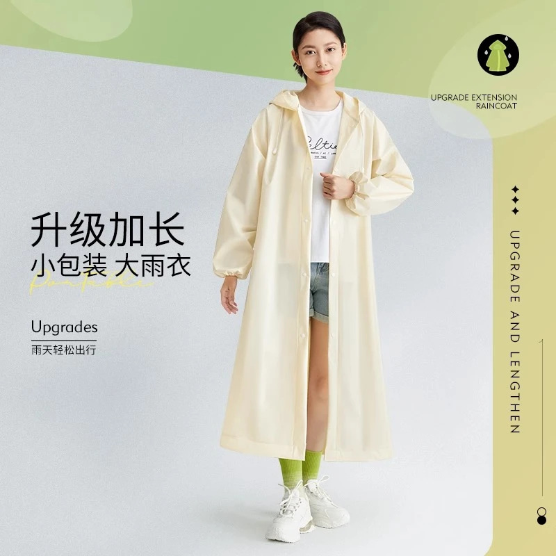 新雨衣长款全身防暴雨加厚外穿单人雨披户外便携|undefined