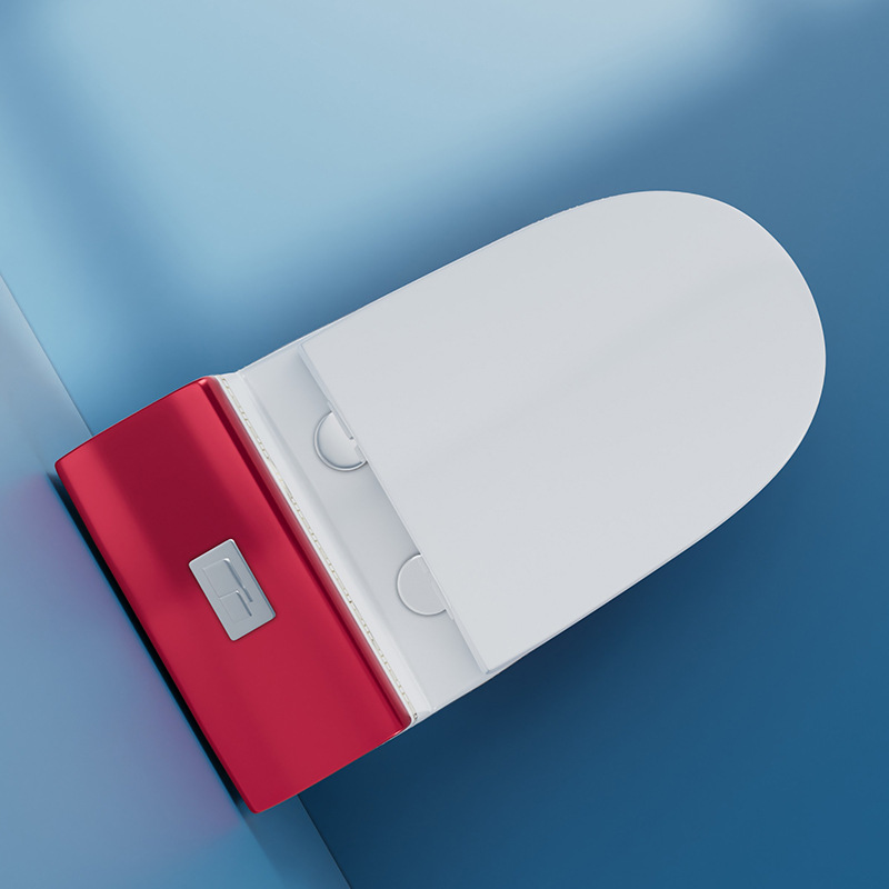 asiento de inodoro tipo sifón ultra-turbón doméstico para procesar fábrica de asiento de inodoro tipo ultra-turbón nuevo estilo chino ahorro de agua