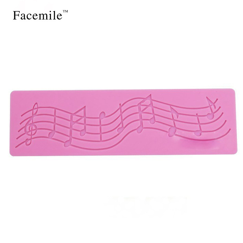 蛋糕蕾丝音符花边硅胶 翻糖巧克力蛋糕工具 烘焙DIY硅胶模具