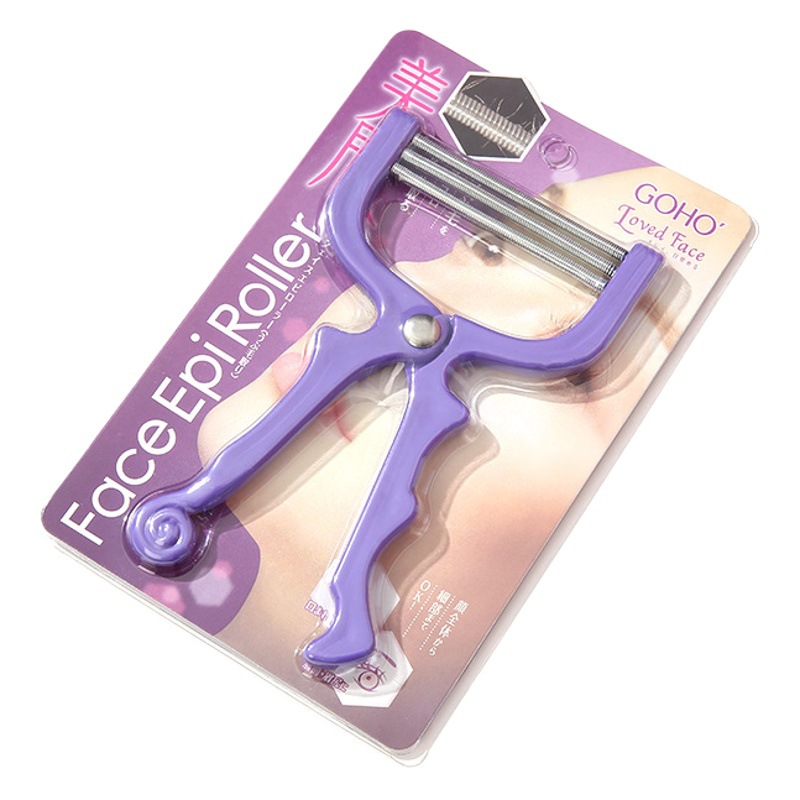 Fuente de fábrica mujer cara raspador facial removedor de pelo facial labio removedor de pelo facial primavera amoladora