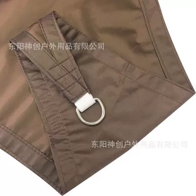 Avtomobil yan çətirləri — Balcony and Courtyard Rain Shelter - brown-22