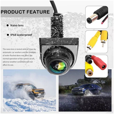 Cross-Mirror Korean-Style External Car Vehicle camera