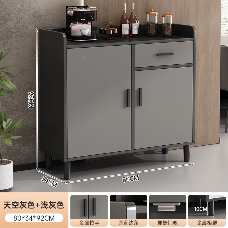 Fábrica de venta directa armario de té armario de comedor armario moderno simple sala de estar contra la pared integrada caja de almacenamiento