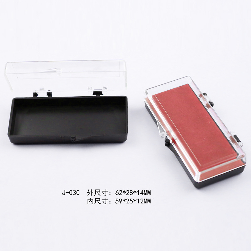 高透明纯原料胸针盒子带盖金属礼品展示盒批发多规格ps长针盒翻盖