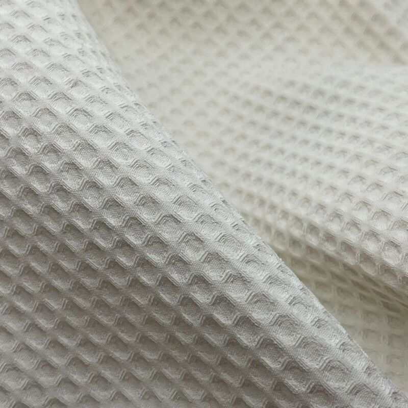 2022 new polyester waffle honeycomb lattice pineapple lattice light workplace shirt clothing woven fabric
