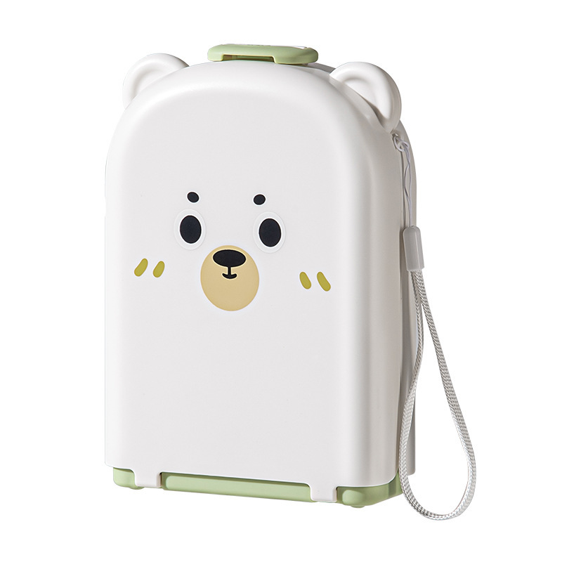 Cepillo de limpieza especial portátil para bebés recién nacidos, caja de almacenamiento de paquetes de viajes, conjunto de cepillos de limpieza de silicona