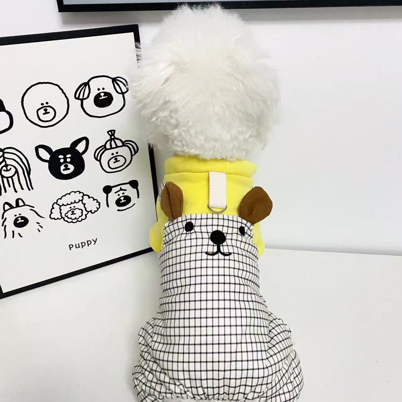 작은 곰돌이 솜 패딩