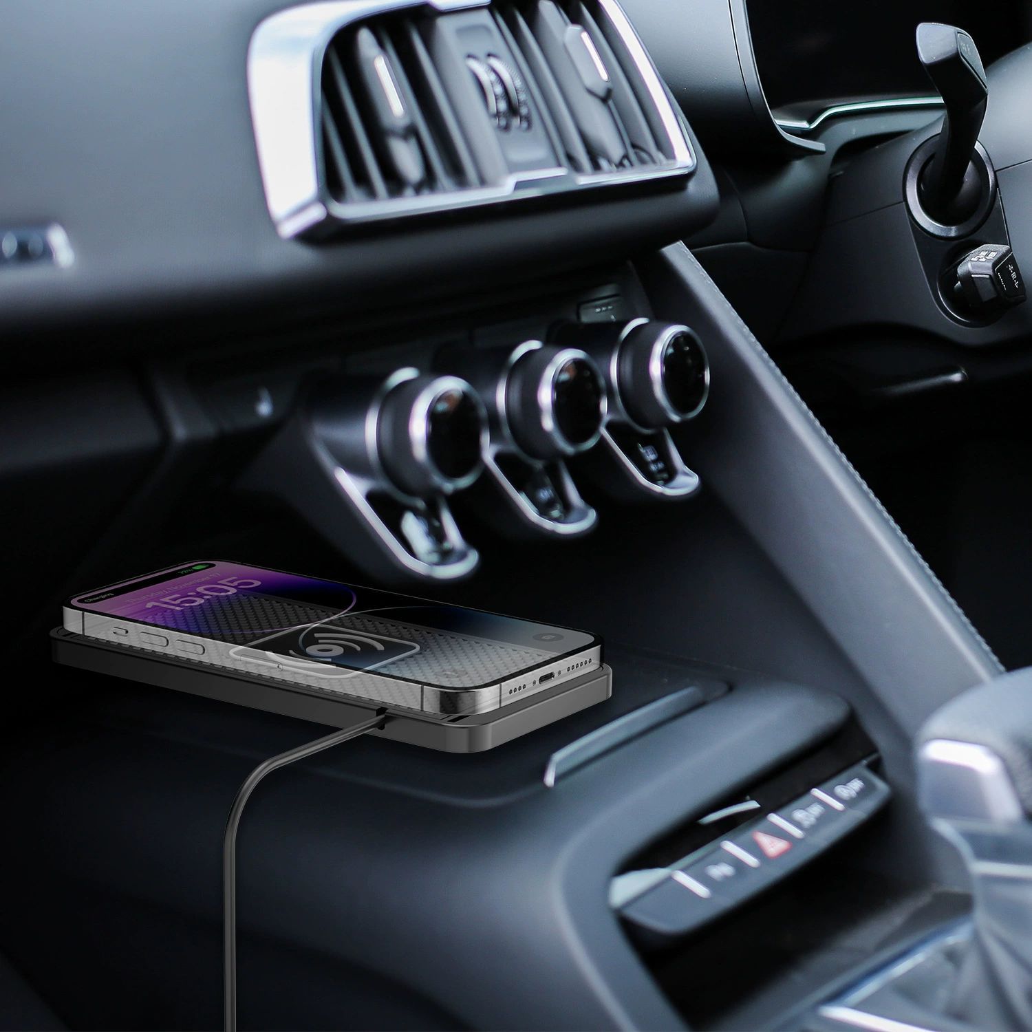 Car Wireless Charger Modification With Adjustable Size Suitable For Mercedes-Benz, BMW, Audi, Honda, Volkswagen,_voghion.com