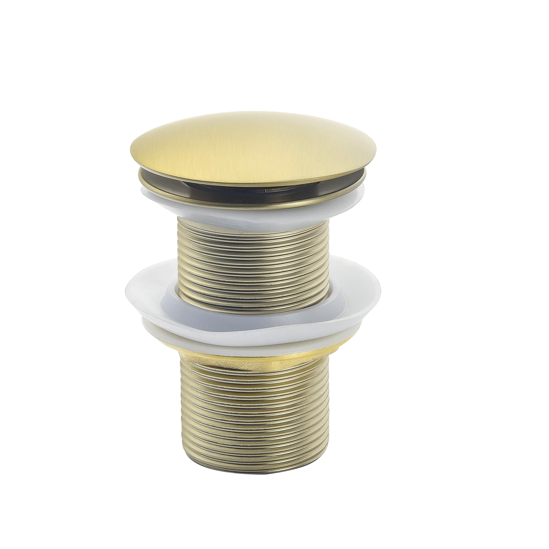 Aleación de zinc de acero inoxidable de cobre cuenca rebote escurridor lavabo escurridor G1 1/4"