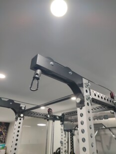 Rep Squat Rack High and Low Pull Extension Accessories High Pull Pulley Assembly Low Pull Pulley Assembly Household 75 Square Tube Rack