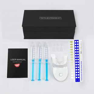 Teeth Little Blue Lamp Set Teeth Lamp Oral Set Teeth Cleaning Care Set Teeth Whitening