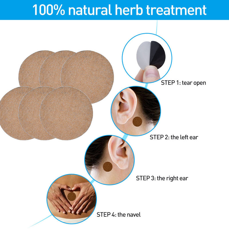 sumfun クロスボーダー FDA 乗り物酔いパッチさわやかめまい防止絆創膏パッチ乗り物酔い耳パッチ耳ツボパッチ|undefined