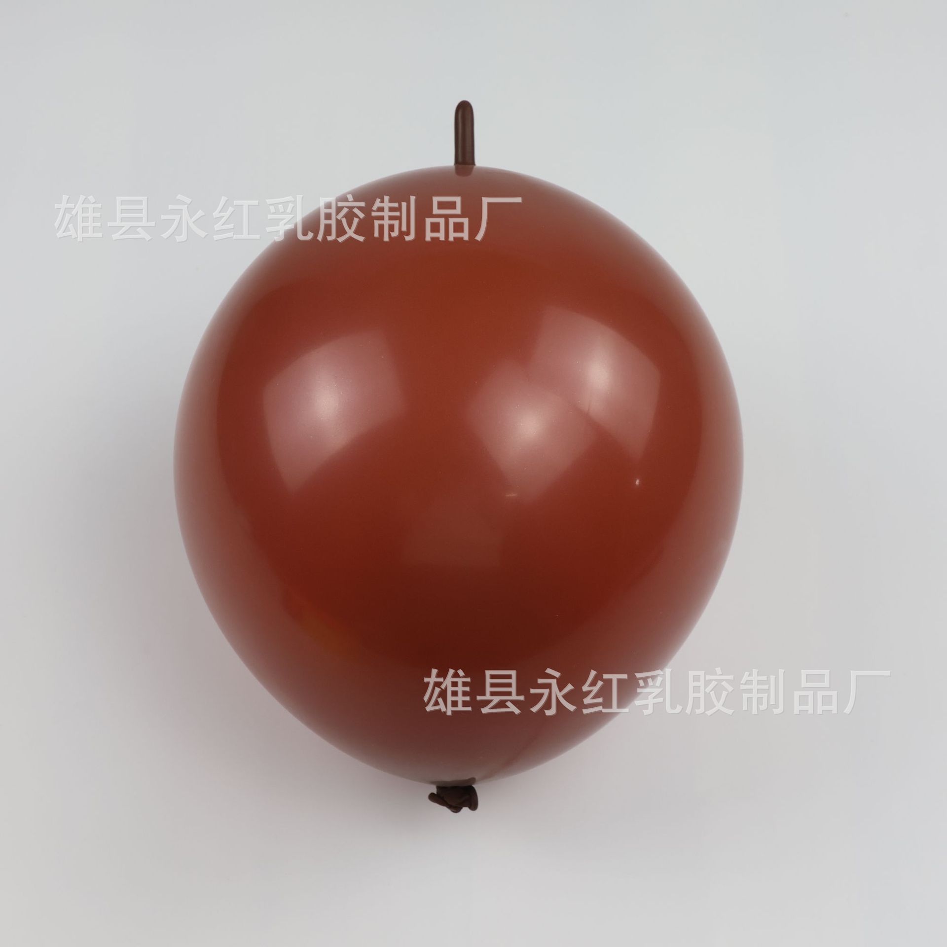 Globo de la cola de 10 pulgadas 2,4g engrosada boda fiesta de cumpleaños Fondo pared escena diseño Bola de conexión