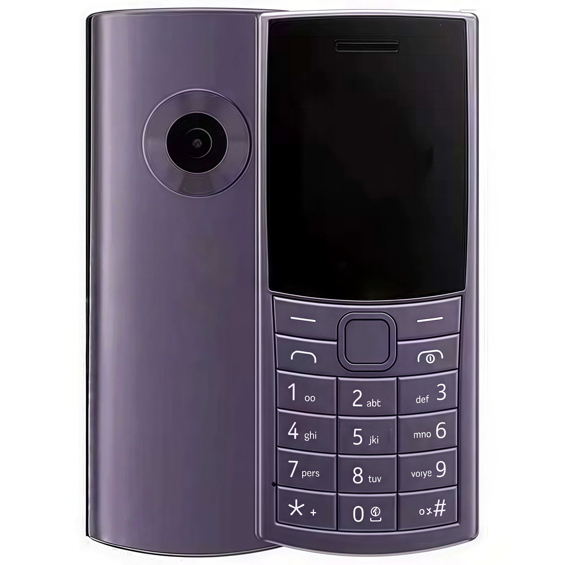 Эксклюзивный кроссбордер 110 2023 Dual SIM 4G Функция Прямой платы Кнопка Пожилые студенты Резервное Неумное Телефон