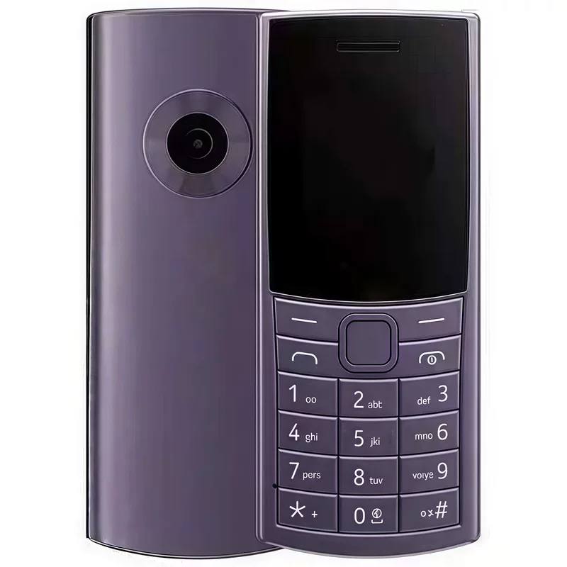 Эксклюзивный кроссбордер 110 2023 Dual SIM 4G Функция Прямой платы Кнопка Пожилые студенты Резервное Неумное Телефон