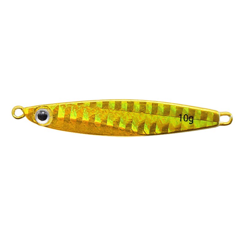 Metal Jigging Spoon Lure 8 Colors Metal Baits Fresh Water Bass Swimbait Tackle Gear