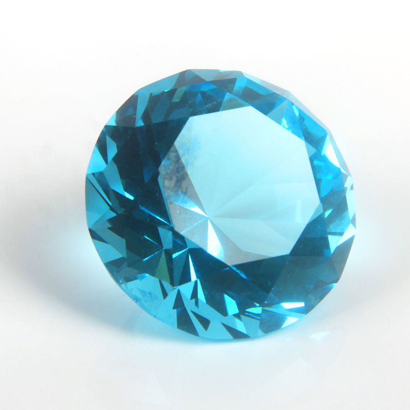 glass diamond transparent decorations for home use