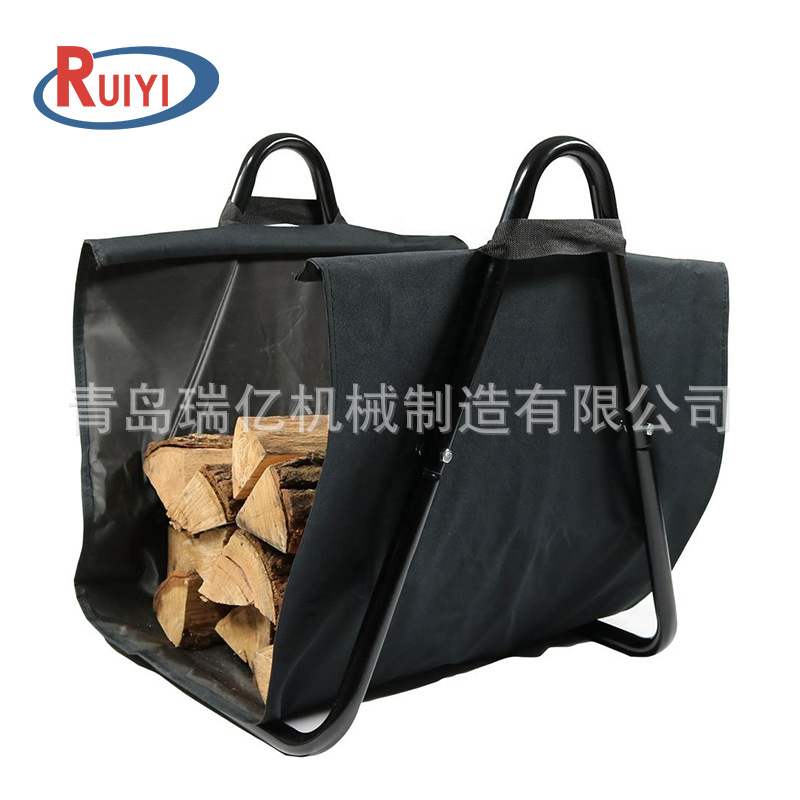 帆布柴木架 可拆卸木柴架 火炉工具 壁炉支架 休闲烤火炉柴火架