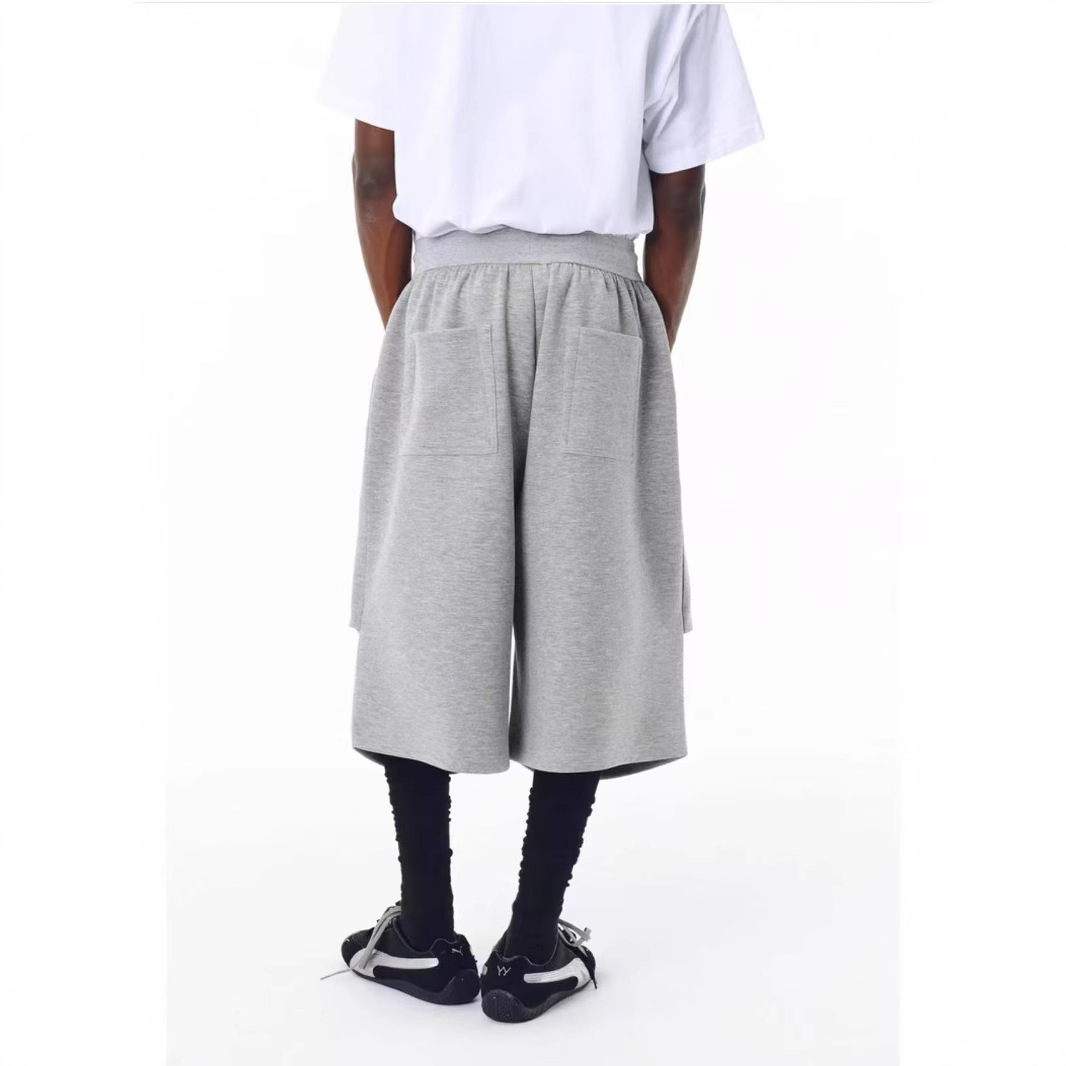 Comercio exterior exclusivo para marcas de moda estadounidenses para hacer viejos pantalones de verano, pantalones retro de siete puntos, pantalones deportivos casuales, pantalones de estilo de vestir