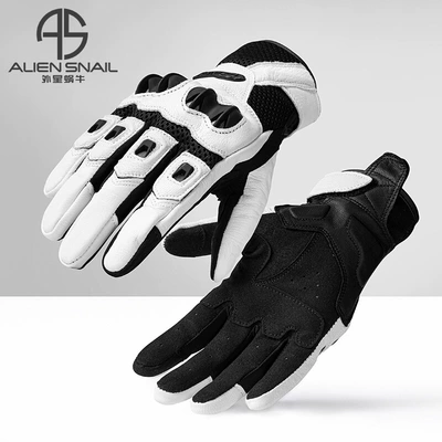 Gloves Spring and Autumn Road | Motorcycle Safety Supplies - white-xs