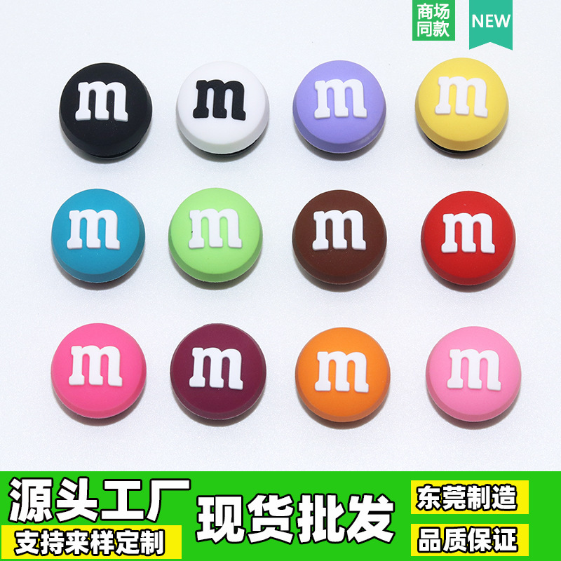 Dongguan Made Cave Shoes Accessories PVC Shoes Flower Cave Shoes Buckle DIY Decorative Garden Shoes Color M Bean Accessories