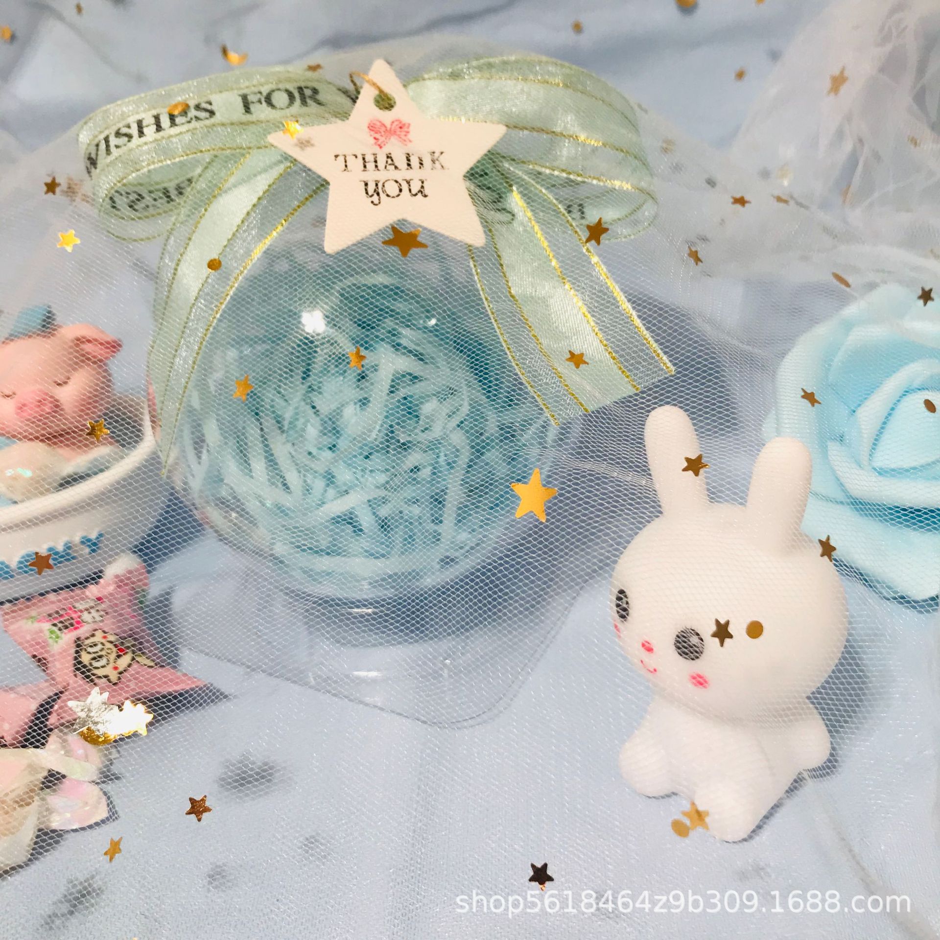 クリスマスプラスチックボールDIYケーキギフトボックスお菓子ギフトボックスお祝いアクリル透明ボールギフトクリスマスデコレーションボール